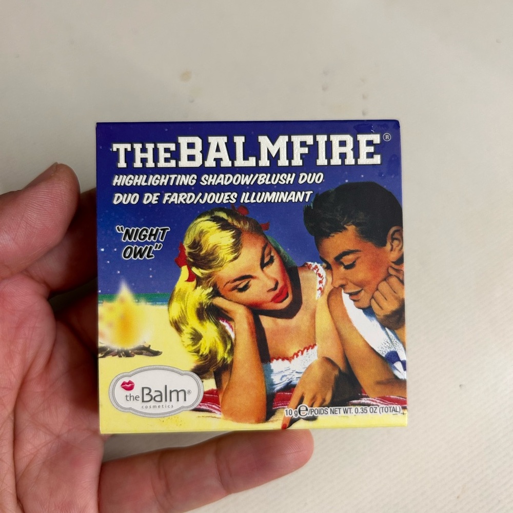 New TheBalmFire Highlighting Shadow/Blush Duo - INCLUDES 2 SHADES